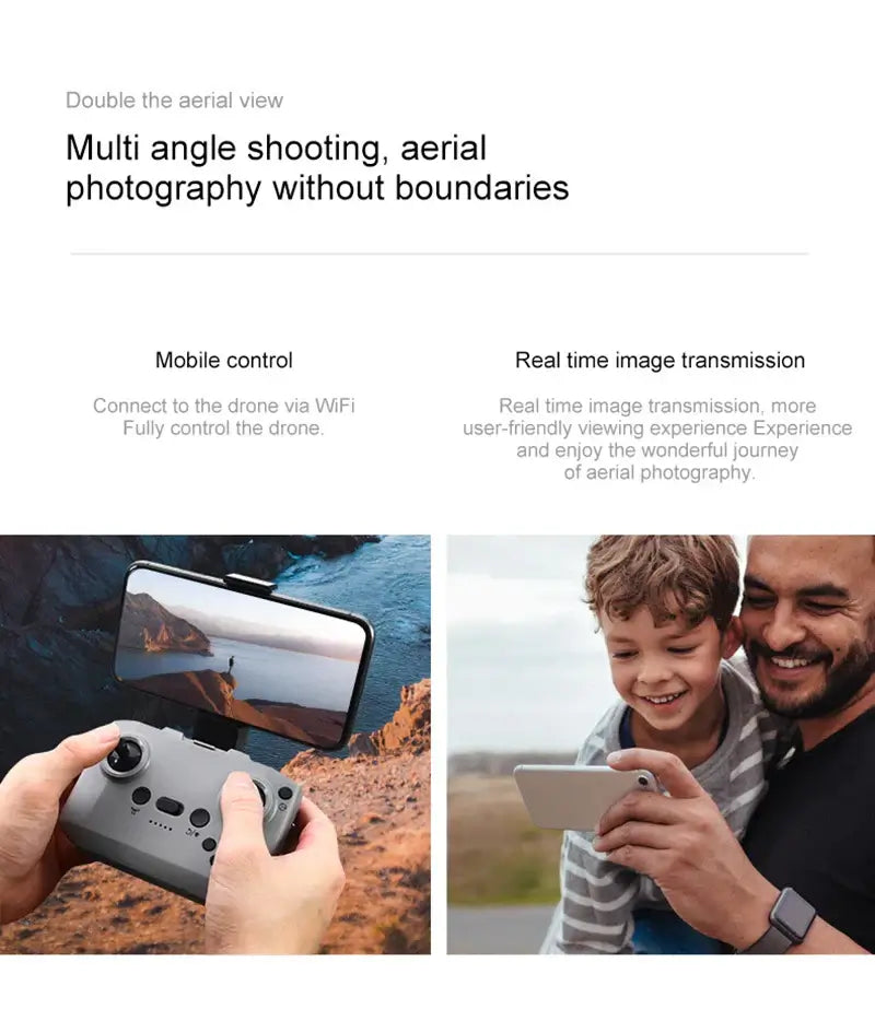 Xiaomi D16 Mini Drone Dual Camera 8K HDAerial Aircraft Obstacle Avoidance Sportsman Specialty Products