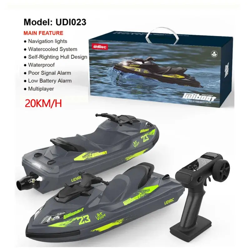 UDI023 RC Speedboat 2.4G Jet Spray RC Boat Remote Control Sportsman Specialty Products