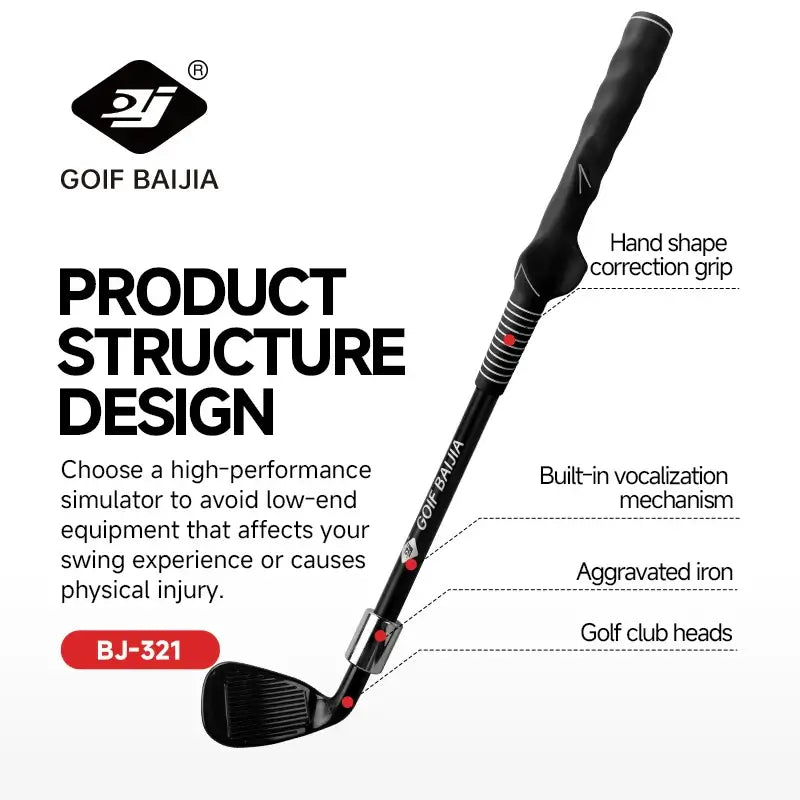 Golf Mini 7 Iron Swing Practice Tool, Portable and Convenient Sportsman Specialty Products