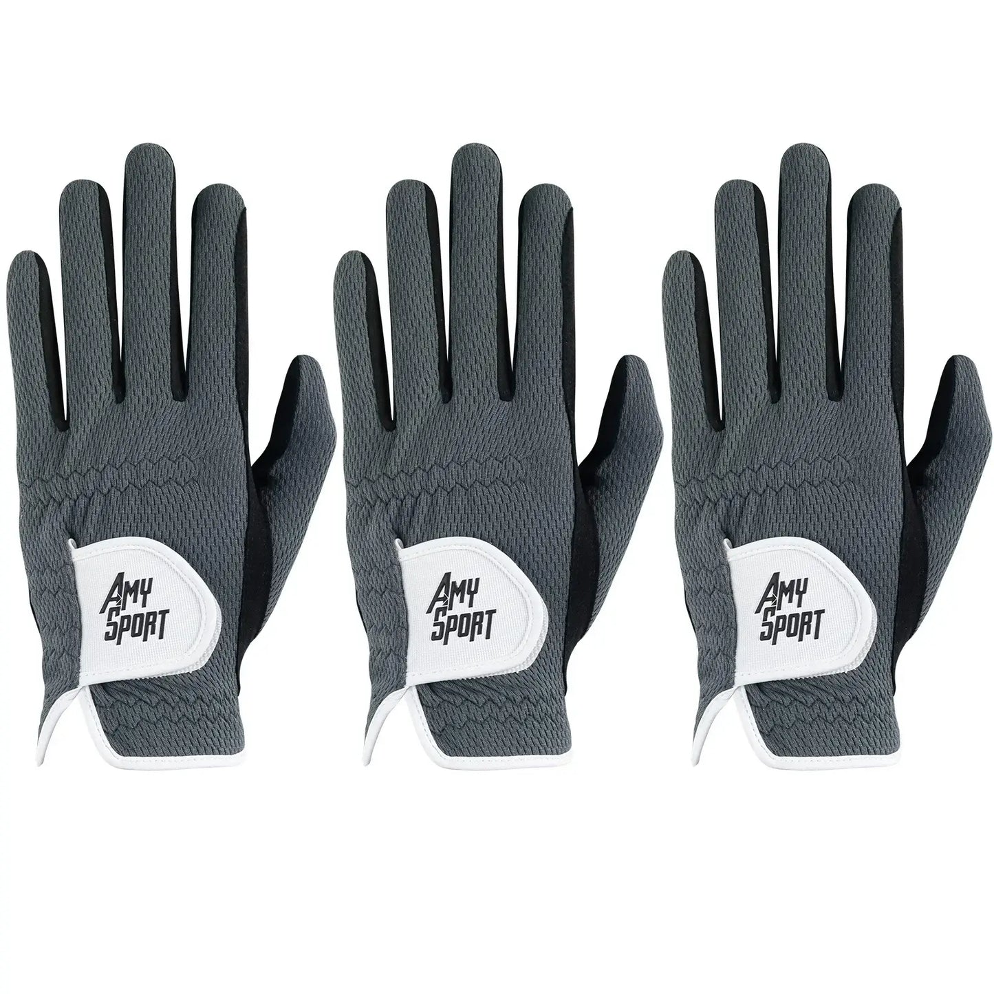 Golf Gloves Men Left Right Hand Rain Grip Hot Wet Weather Value 3/6 Pack Sportsman Specialty Products
