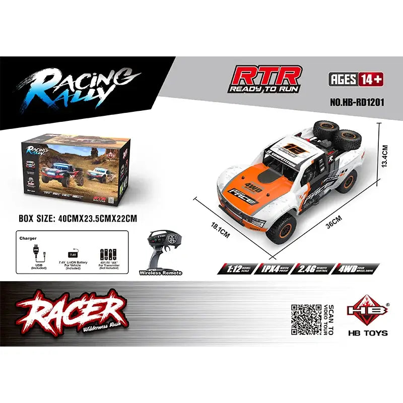 2025 New In Stock Hb-Rd1201-1/1204-1 Remote Control Vehicle Sportsman Specialty Products