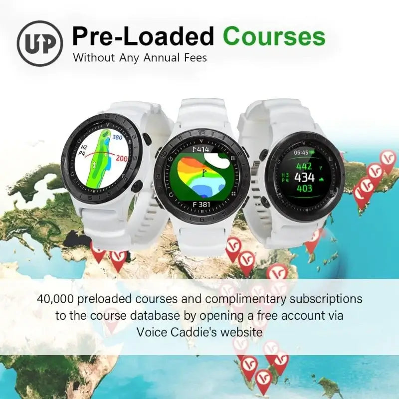 Lightweight Hybrid Golf GPS Watch reloaded Courses Sportsman Specialty Products