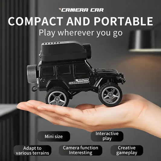 RC Mini Video Car With LED Light Climbing Alloy Sportsman Specialty Products