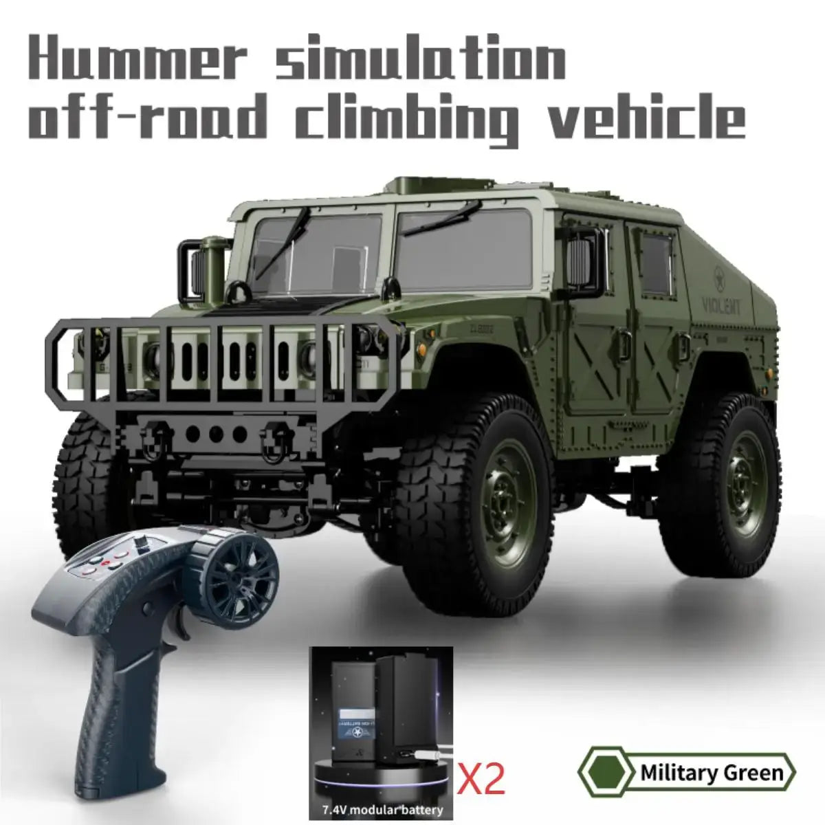 JJRC C8835 RC Crawler 2.4G 4WD 1:14 Remote Control Car Sportsman Specialty Products