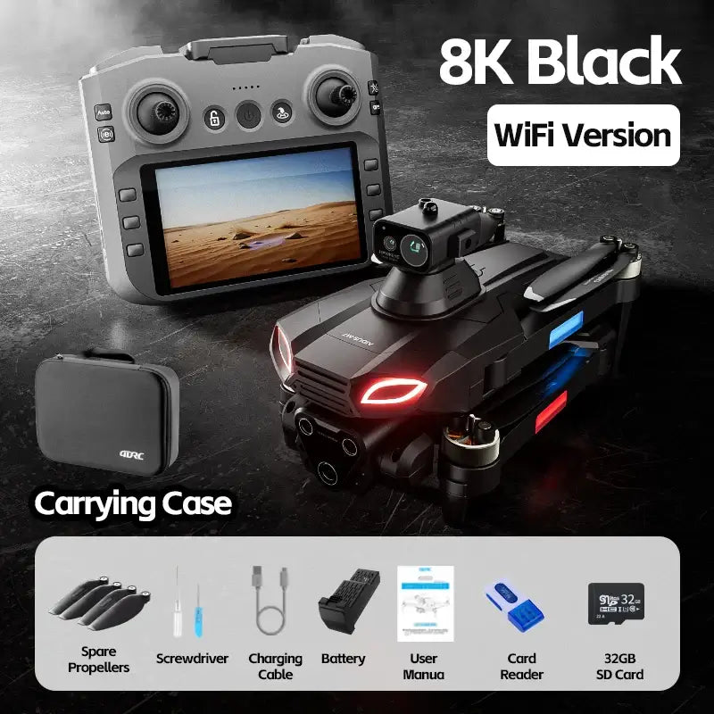 4DRC M7 Mini Drone 8K Professional GPS HD Camera Drones Sportsman Specialty Products