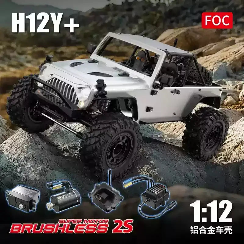 MJX R/C H12Y+ 1:12 brushless electric adjust climbing off-road Sportsman Specialty Products