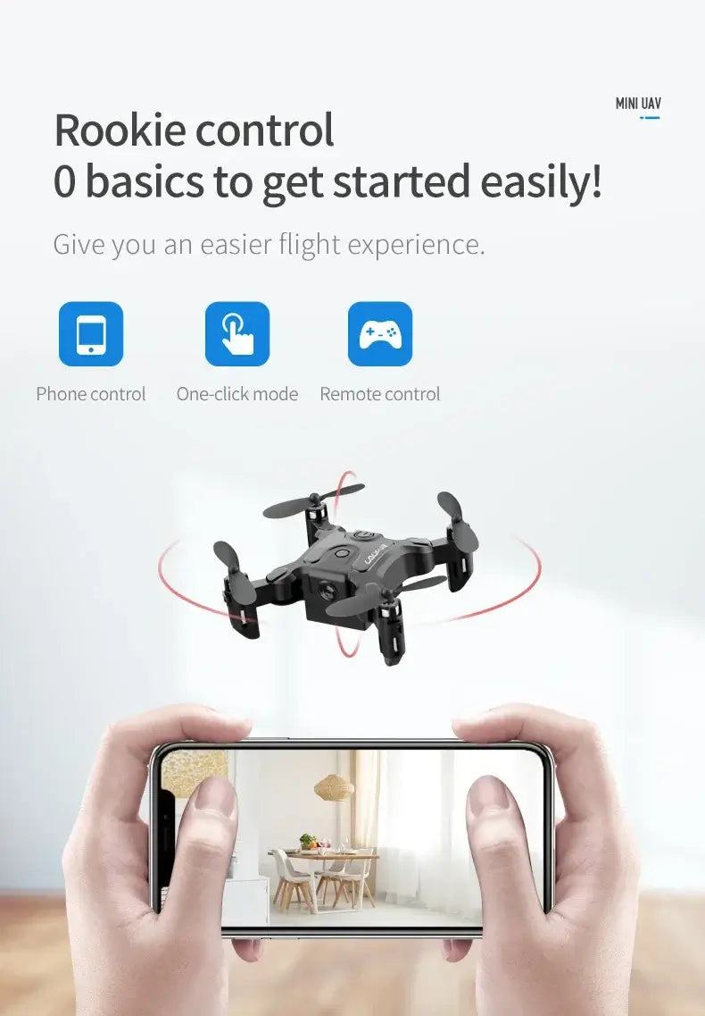 Xiaomi V2 Mini Drone Professional 8k Hd Camera 5g Wifi Fpv Air Pressure Sportsman Specialty Products