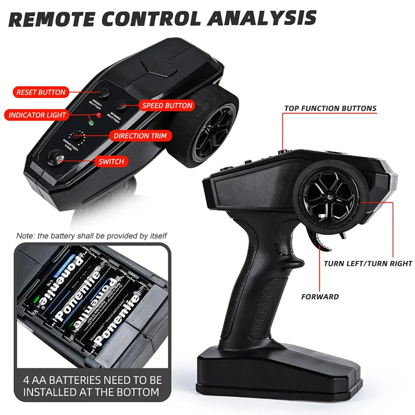 Flytec V009 30km/h Remote Control Ship Waterproof 2.4GHz Electric Sportsman Specialty Products
