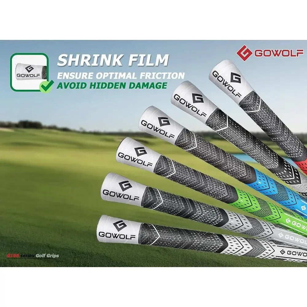 Premium Rubber Golf Grips Multi-Compound Cord Anti-Slip Soft Texture Sportsman Specialty Products