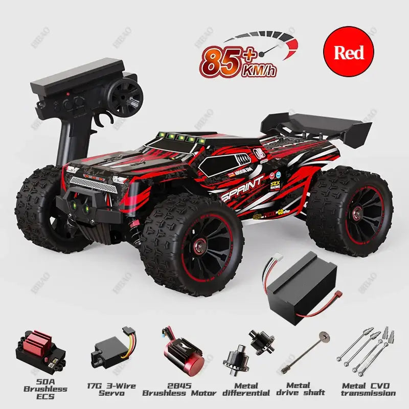 85KM/H Super Brushless 50KM/H Brushed 4WD 1:16 RC Car Sportsman Specialty Products