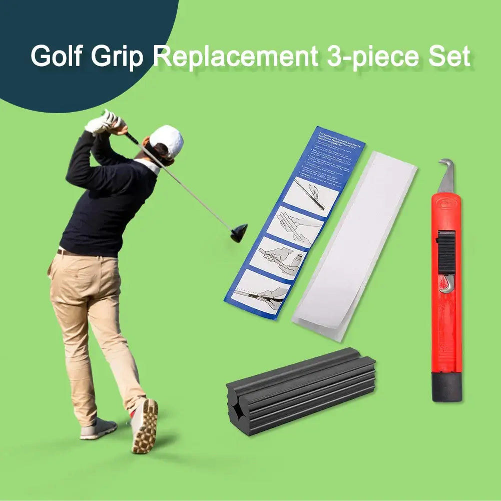 3Pcs Golf Club Grip Repair Kit Tape Strips Golf Grip Removal Tool Sportsman Specialty Products