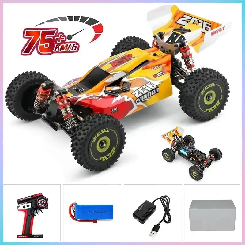 WLtoys 144010 144001 75KMH 2.4G RC Car Sportsman Specialty Products