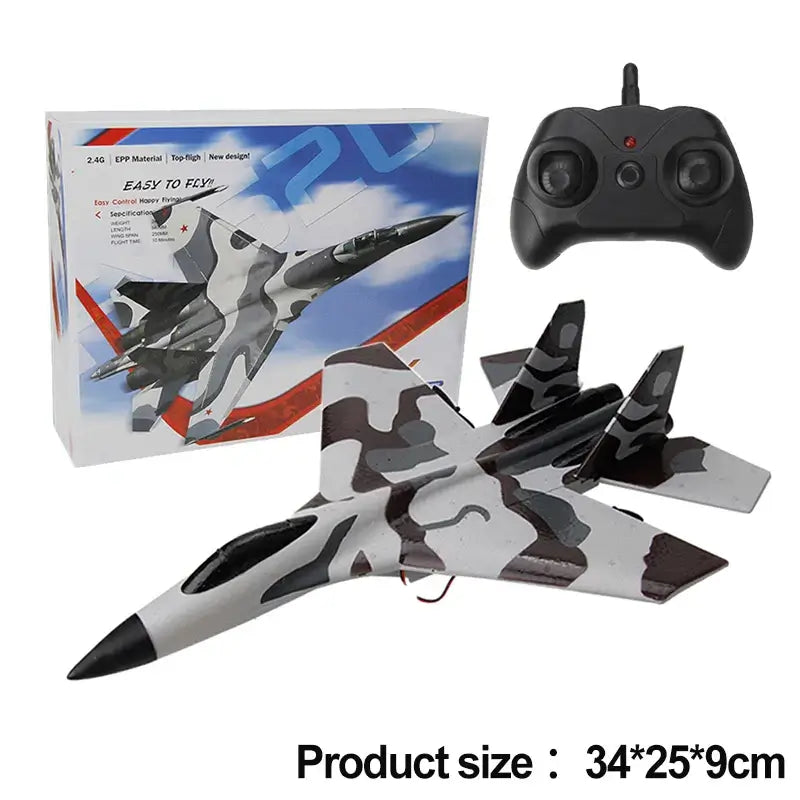 RC Foam Aircraft SU-35 Plane 2.4G Radio Control Glider Sportsman Specialty Products