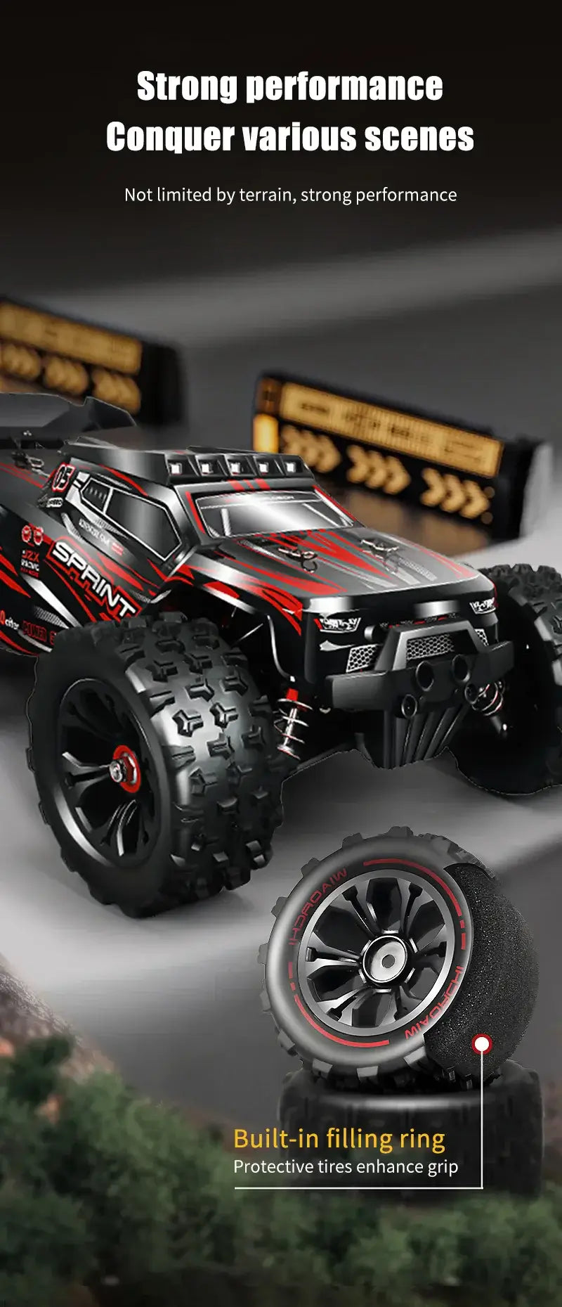 4WD Remote Control 1/14 RC Car 50 or Super Brushless 85KM/H Fast RTR High Speed Sportsman Specialty Products