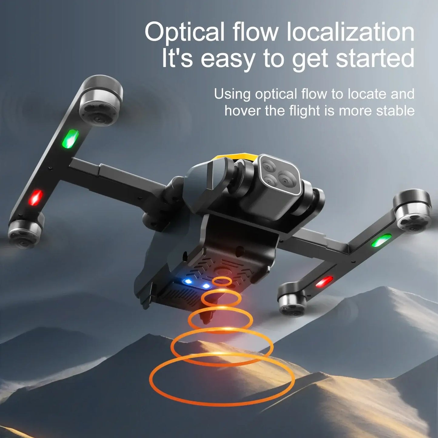 M8 Pro Drone 4k Professional HD 4k Rc Airplane Dual-Camera Sportsman Specialty Products