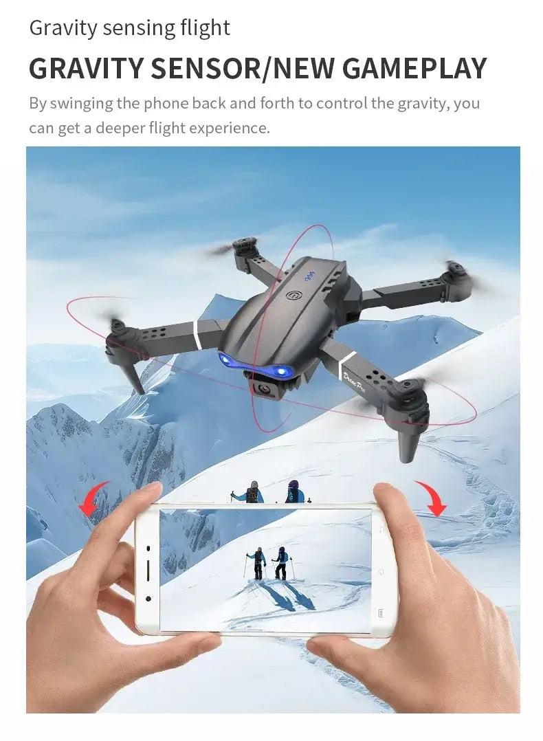 New E99Pro RC Drone 4K Professinal With 1080P Wide Angle HD Camera Sportsman Specialty Products