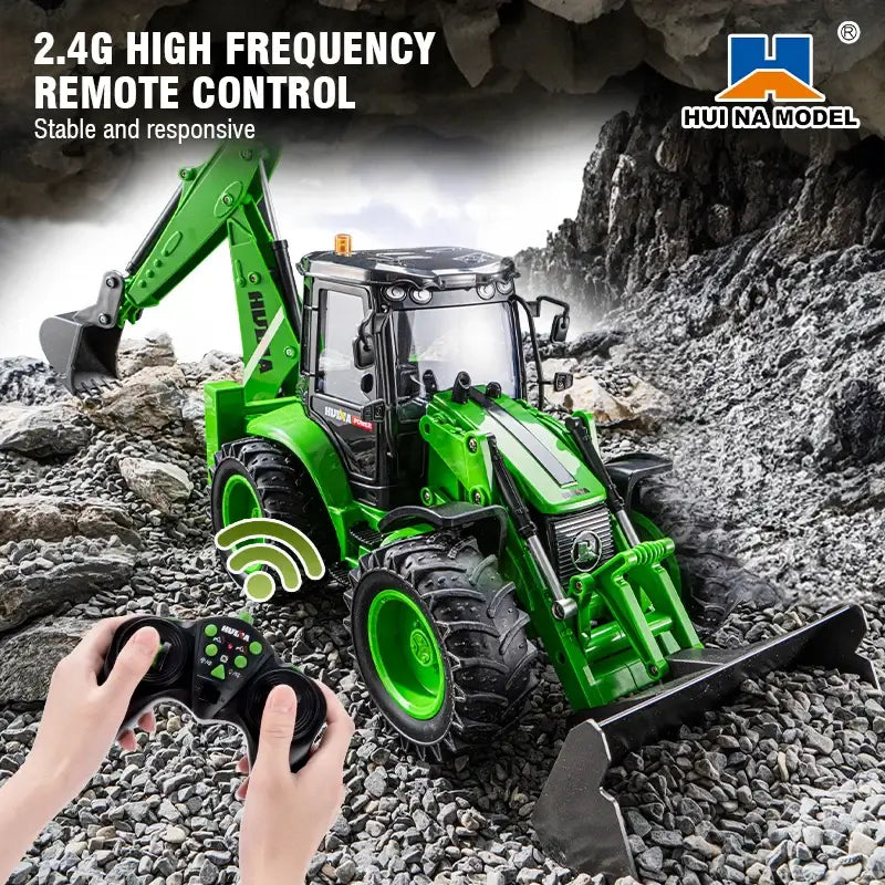 Huina 1579 RC Excavator 1/14 2.4G 9CH Sportsman Specialty Products