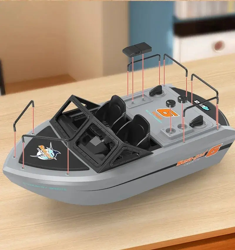 Brushless Jet 2.4G RC Boat TX693 Remote Control Boat Ship Sportsman Specialty Products