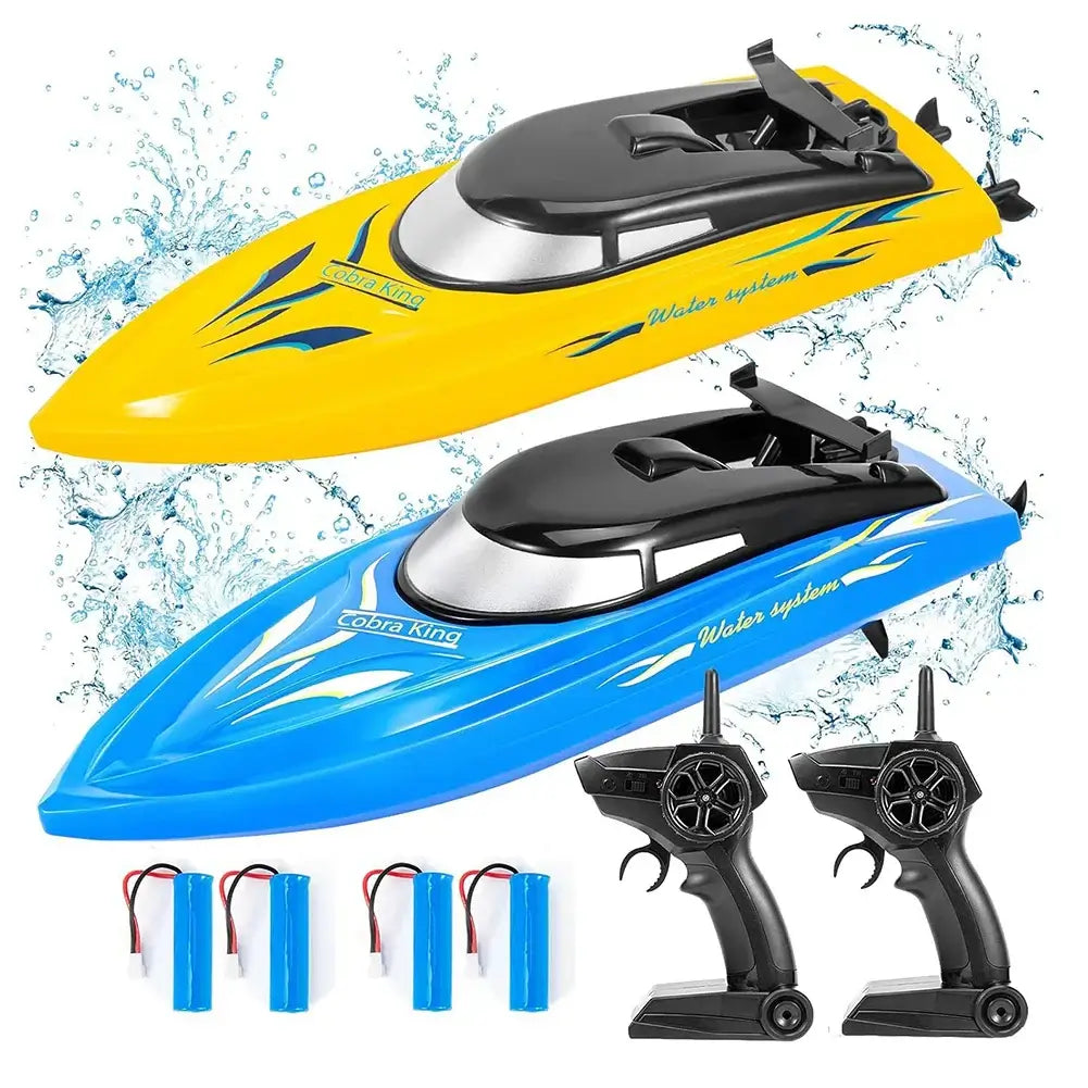 2Pack RH701 RC Battery Boat 2.4Ghz 25km/h High-Speed Sportsman Specialty Products
