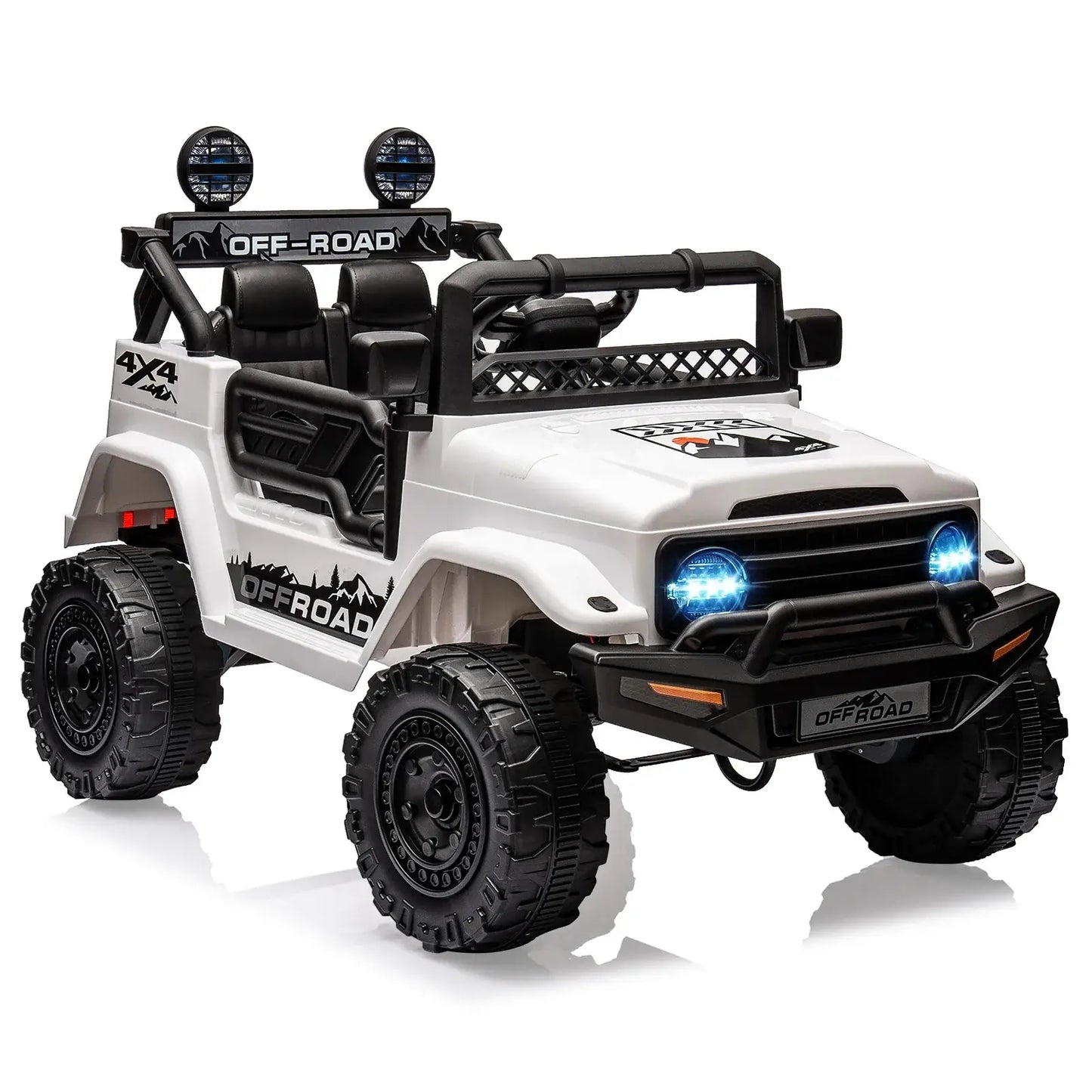 12V Kids Ride On Truck with Remote Control Spring Suspension Sportsman Specialty Products
