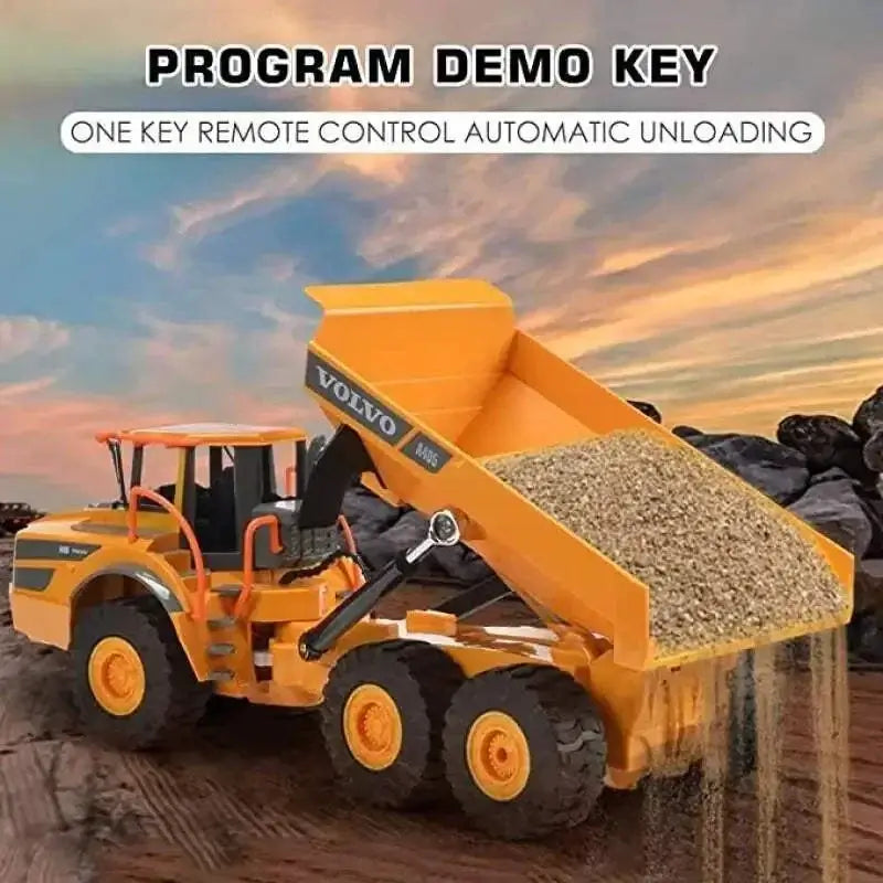RC Dumper Caterpillar Tractor 2.4G Remote Control Sportsman Specialty Products