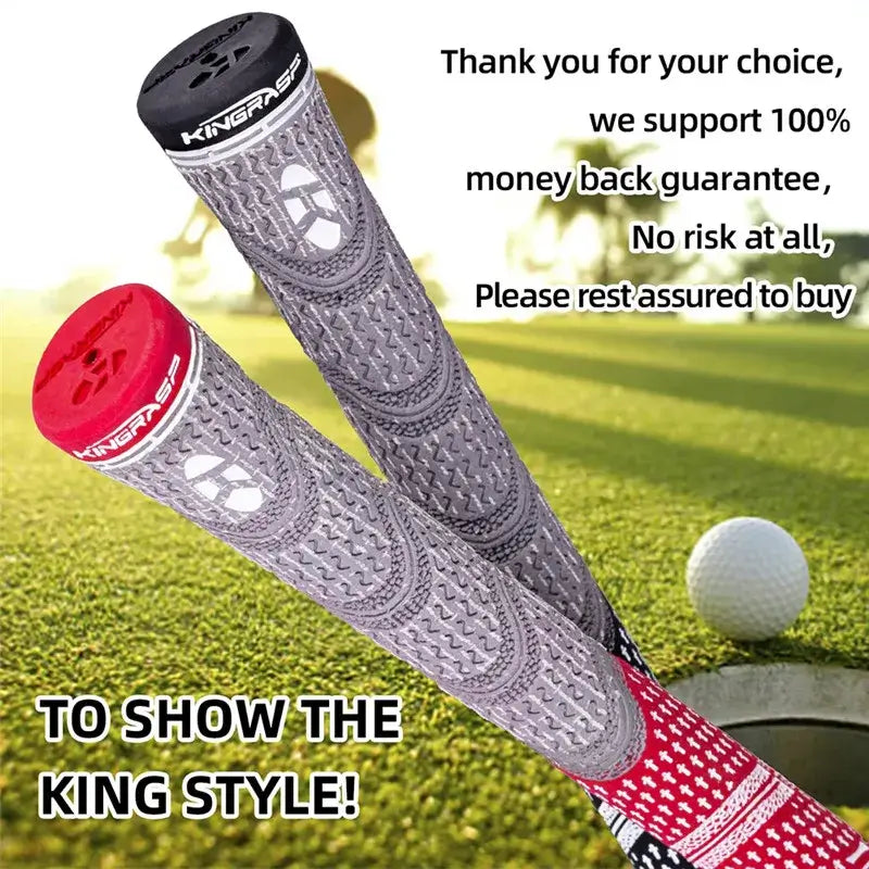Men Women Anti-skid Shock-absorbing Golf Grips High Quality Rubber Sportsman Specialty Products