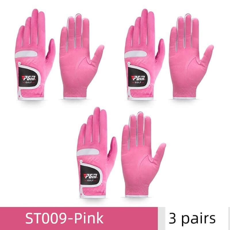 PGM Microfiber Cloth Non Slip Breathable Golf Gloves Sportsman Specialty Products