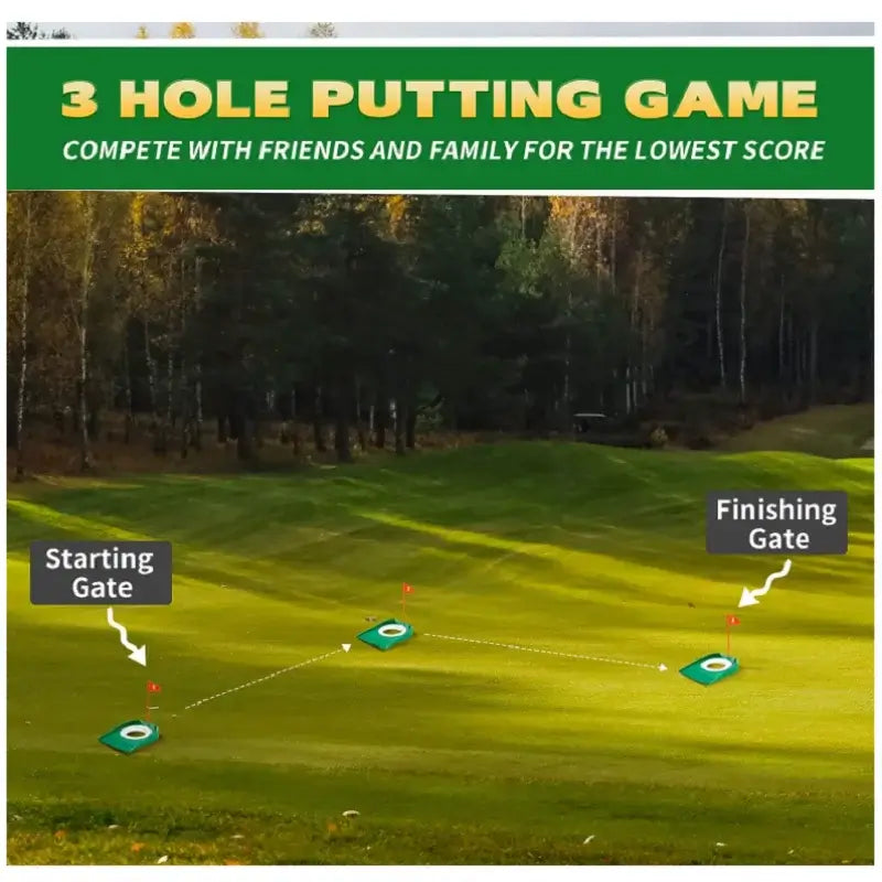 3 Pcs Golf Putting Cup Golf Hole Training Aids Golf Accessories Sportsman Specialty Products