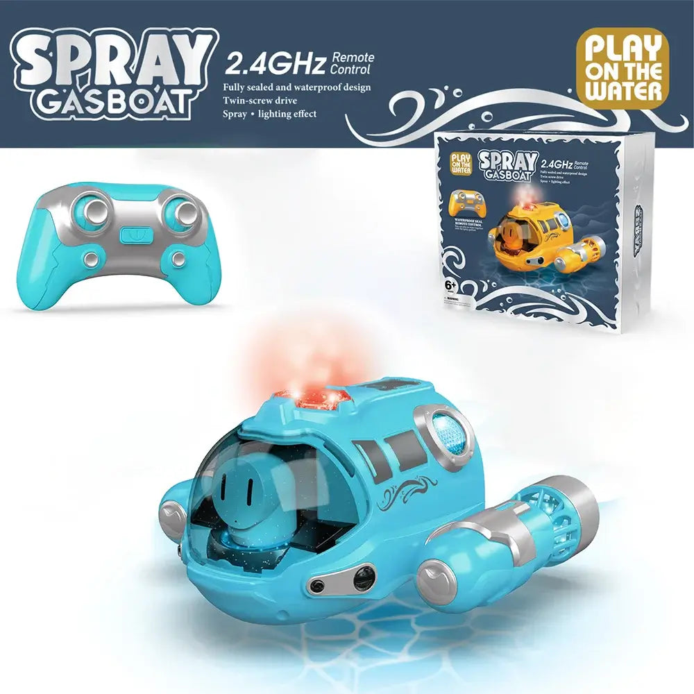 RC Boat Spray Double Propeller Remote Control Boat High Speed Sportsman Specialty Products