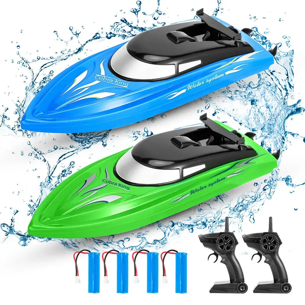 2Pack RH701 RC Battery Boat 2.4Ghz 25km/h High-Speed Sportsman Specialty Products