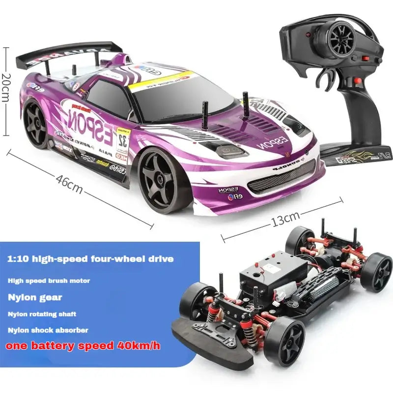 New Rc Four-Wheel Drive Suspension High-Speed 70 Speed 70km Sportsman Specialty Products