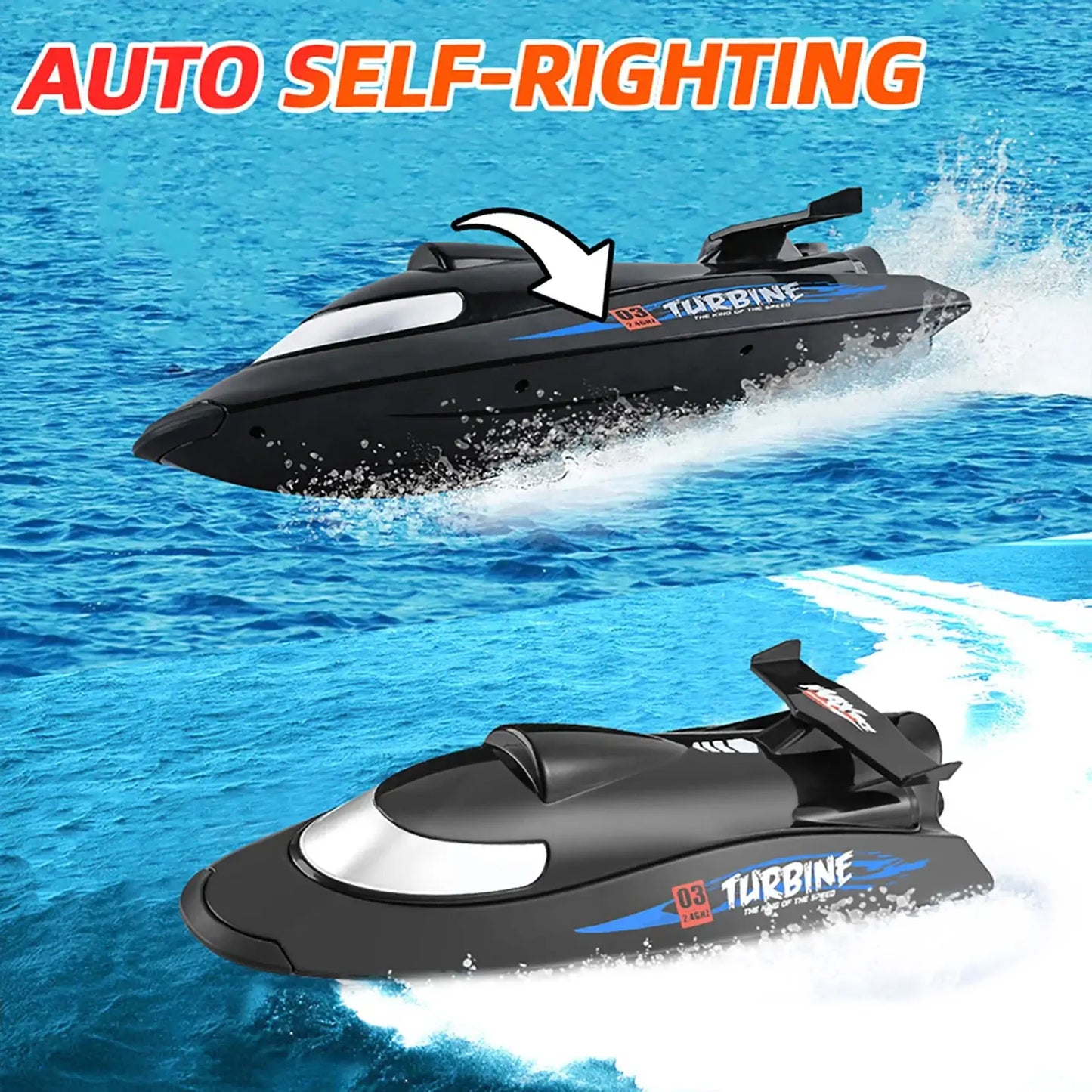 Flytec V009 30km/h Remote Control Ship Waterproof 2.4GHz Electric Sportsman Specialty Products
