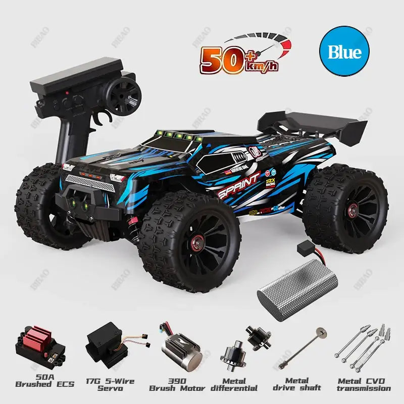 85KM/H Super Brushless 50KM/H Brushed 4WD 1:16 RC Car Sportsman Specialty Products