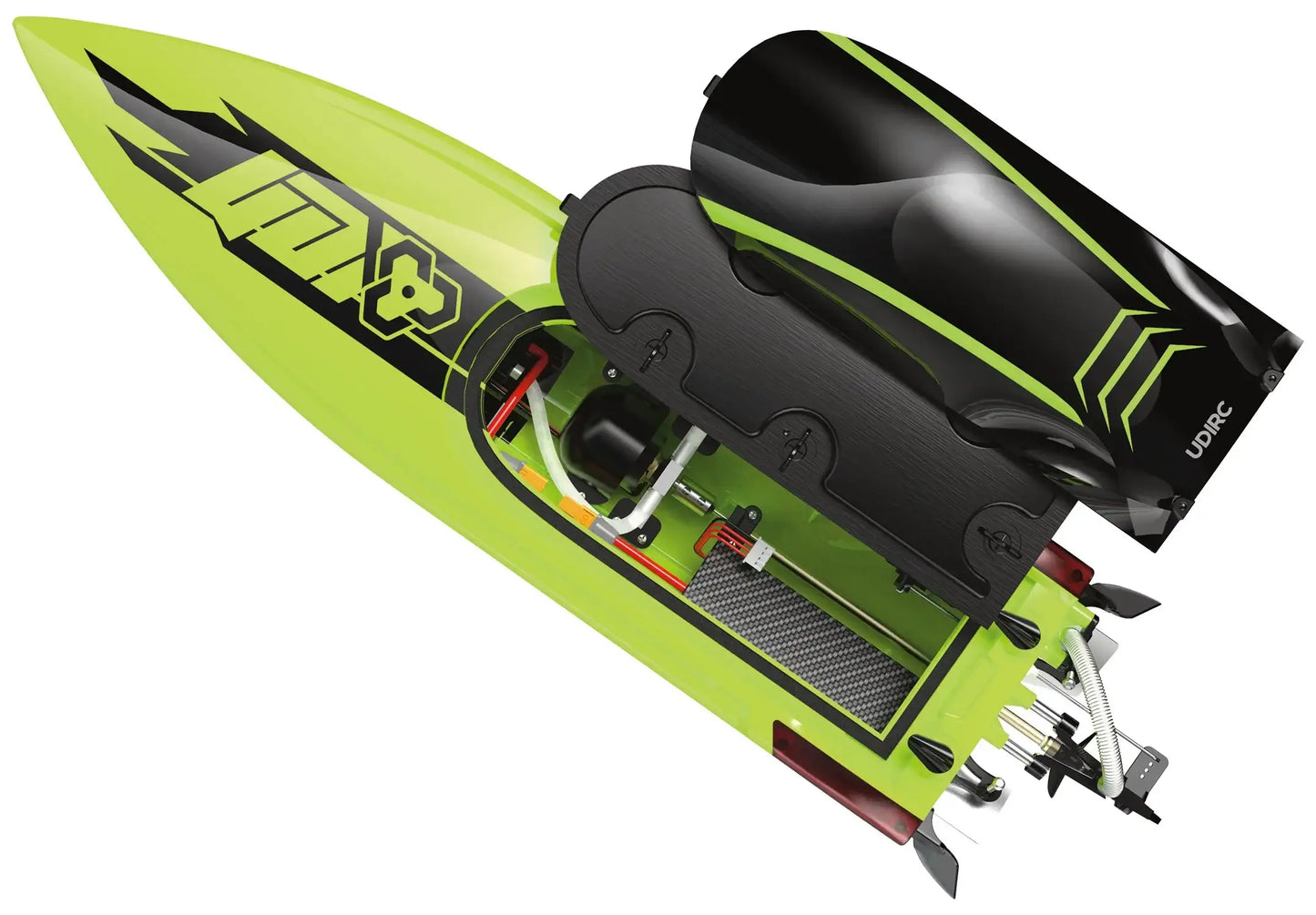 22.8 Inches UDI R/C UDI018 Large RC Speed Boat Sportsman Specialty Products