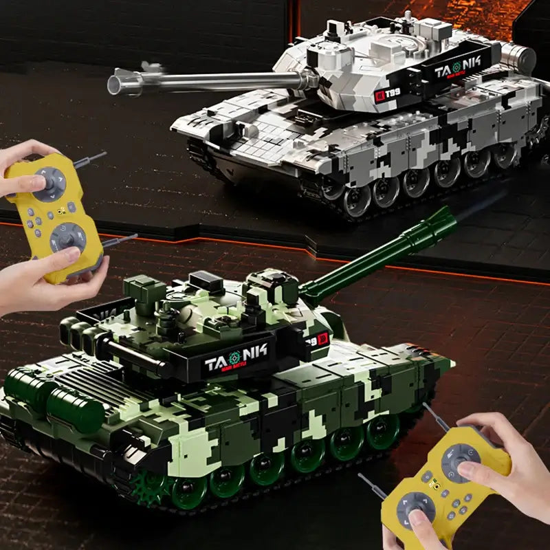 RC Tank 99 T90 Remote Control Tanks 13Ch Shooting Function Sportsman Specialty Products
