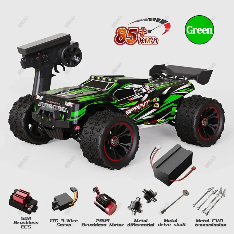 85KM/H Super Brushless 50KM/H Brushed 4WD 1:16 RC Car Sportsman Specialty Products