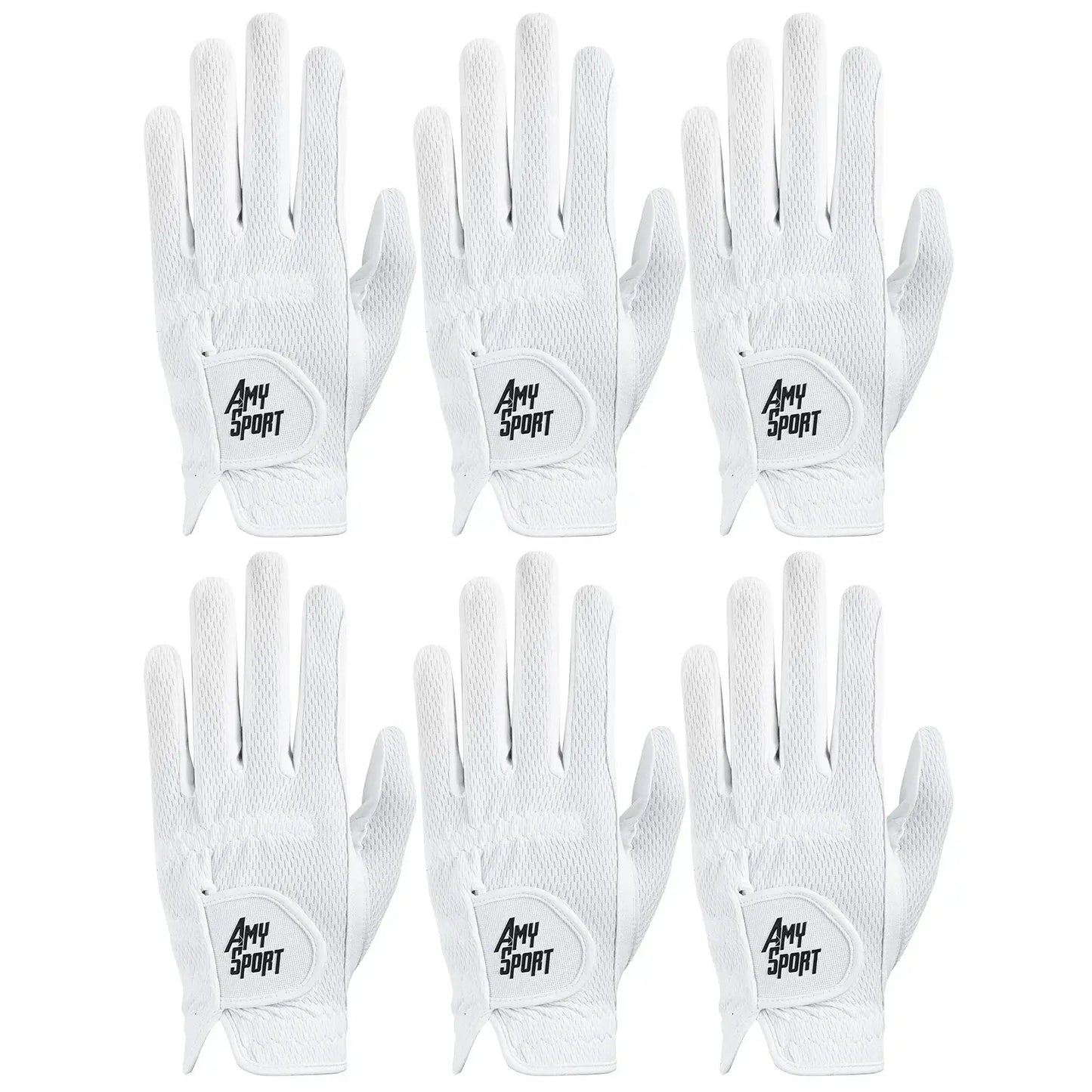 Golf Gloves Men Left Right Hand Rain Grip Hot Wet Weather Value 3/6 Pack Sportsman Specialty Products