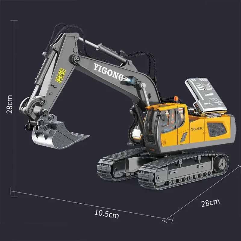RC Excavator 1:20 Remote Control Truck Sportsman Specialty Products