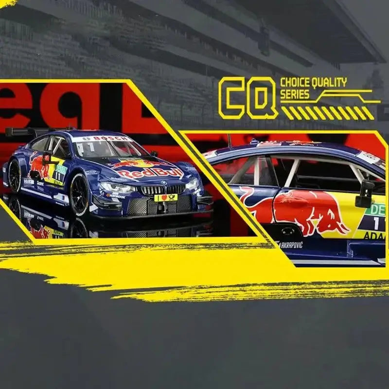 NEW 1:24 BMW M4 GT3 Red Bull M6 BMW CSL Alloy Car Sportsman Specialty Products