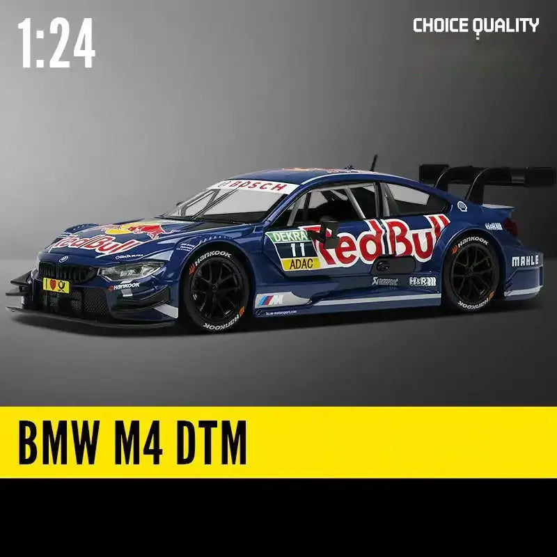 NEW 1:24 BMW M4 GT3 Red Bull M6 BMW CSL Alloy Car Sportsman Specialty Products