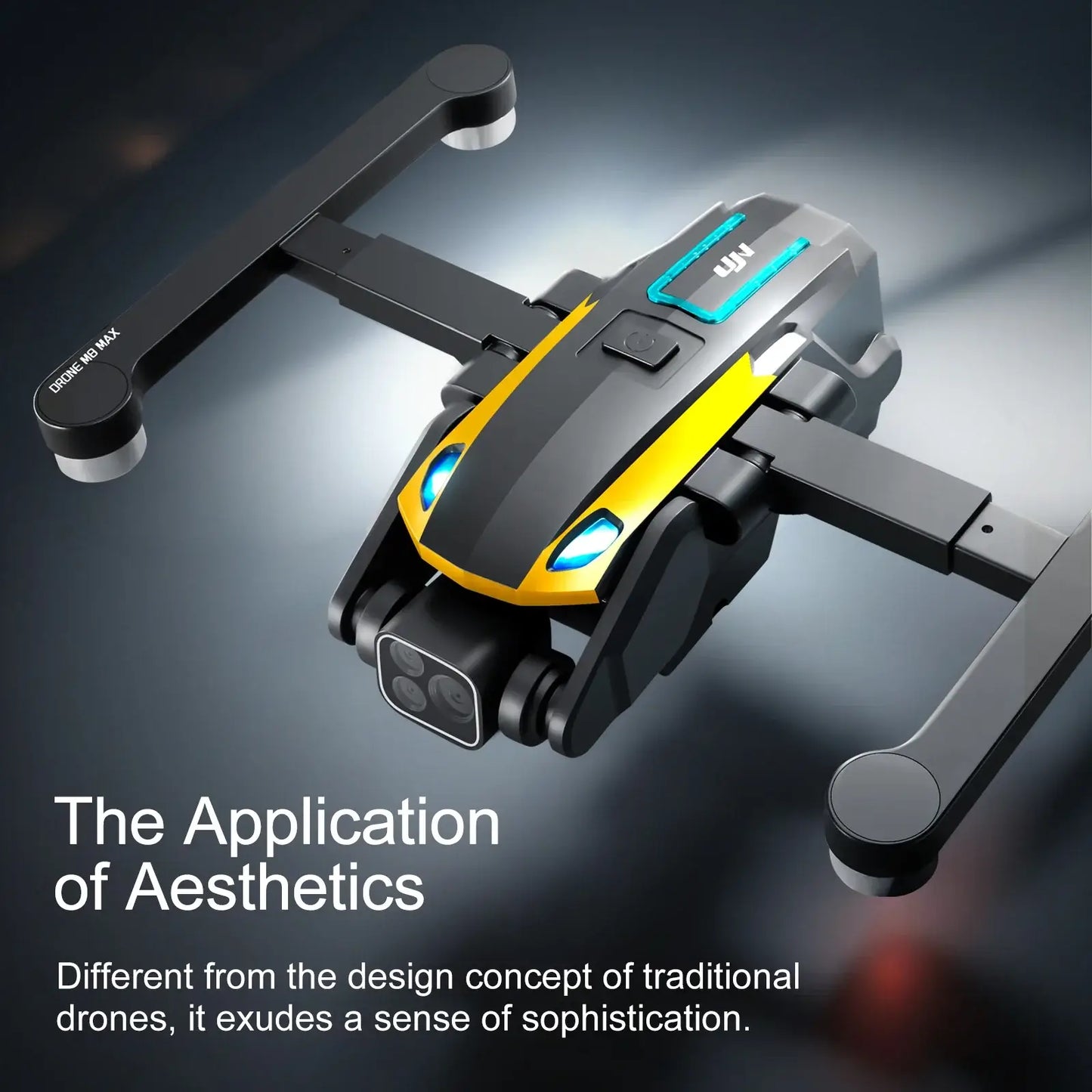 M8 Pro Drone 4k Professional HD 4k Rc Airplane Dual-Camera Sportsman Specialty Products