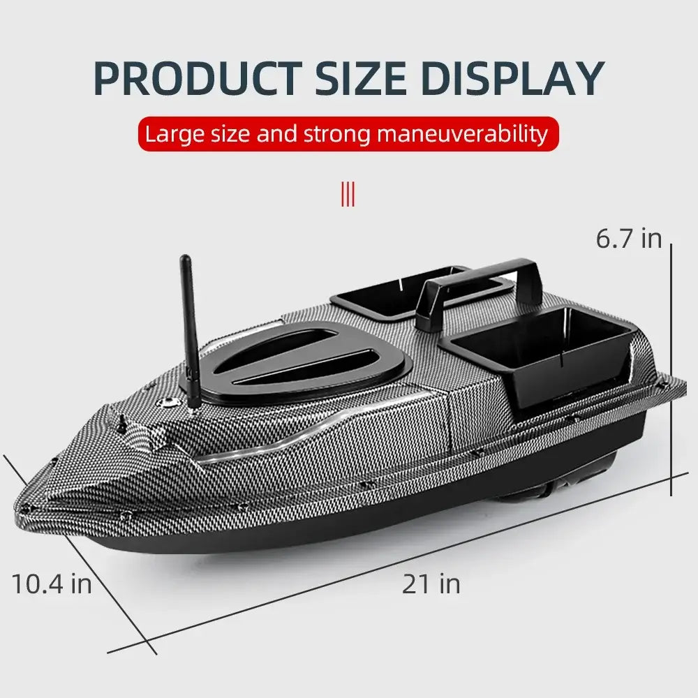 500M Smart Fishing Bait Boat with 40 GPS Points LCD Display Sportsman Specialty Products