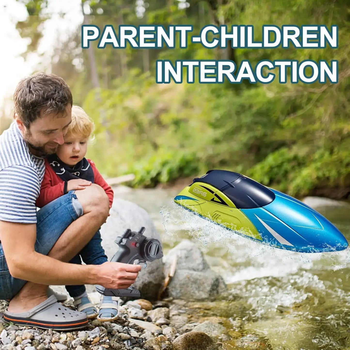 High Speed RC Racing Boat 4DRC S4 RC Boat 2.4GHz