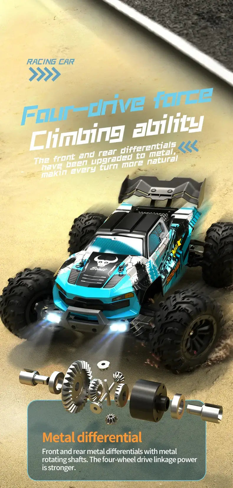 ZLL SG116 MAX 1:16 High Speed Drift Racing 80KM/H Brushless Motor Sportsman Specialty Products