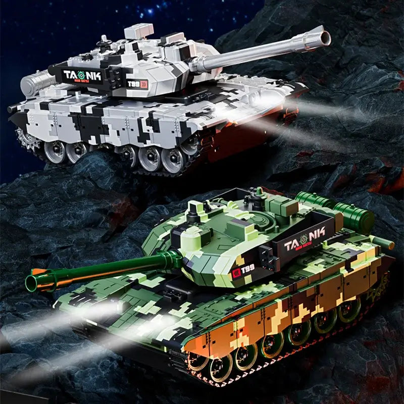 RC Tank 99 T90 Remote Control Tanks 13Ch Shooting Function Sportsman Specialty Products