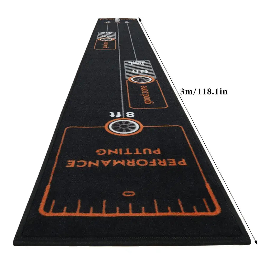 Golf Putting Mat 3 Meters Practice Putting Mat Indoor Putting Mat Lightweight Sportsman Specialty Products