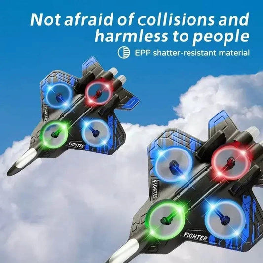 L101 RC Foam Airplane Glider Flying 2.4G With LED Lights