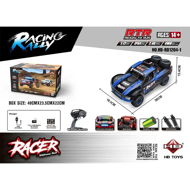 2025 New In Stock Hb-Rd1201-1/1204-1 Remote Control Vehicle Sportsman Specialty Products