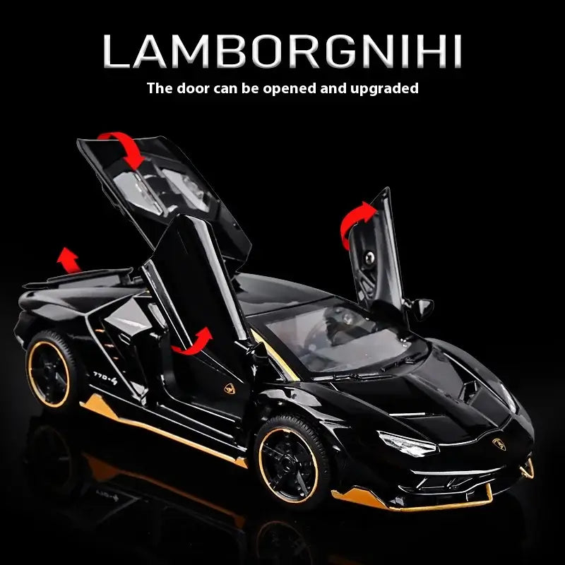 1/32 Cars Toys Auto To Scale Lambor LP770 Diecast Model Cars Sportsman Specialty Products