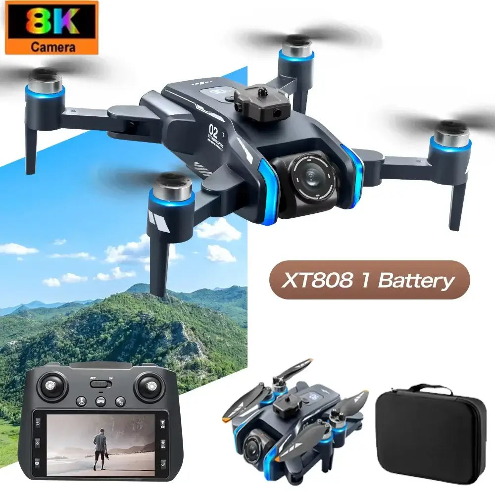 NEW XT808 Drone Screen Display 5G Optical Flow GPS Sportsman Specialty Products